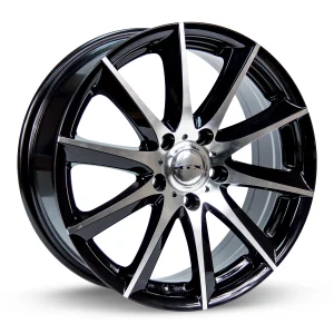 RTX Wheels – Dynamo – Black – 15″x6.5″ 38mm – Summer Wheels – 081339